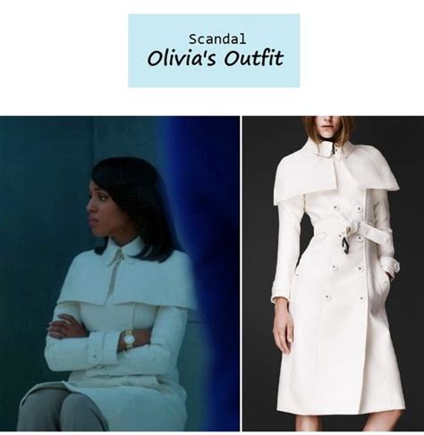 white burberry trench coat olivia pope